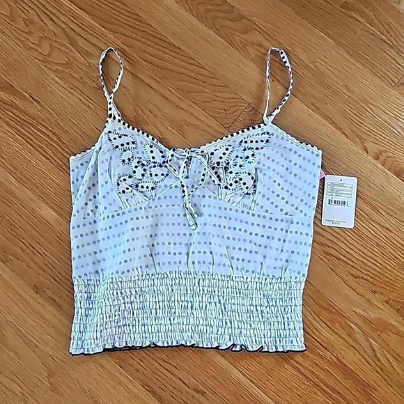 Free People Tops - NWT Vintage Free People Polka Dot Tank Top - Size Small (2007)